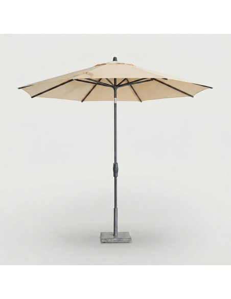 Lybra: Tilting Center Pole Patio Umbrella with EquiTilt® Technology