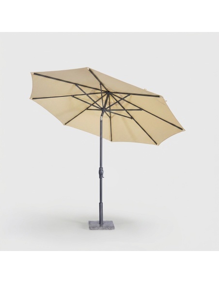 Lybra: Tilting Center Pole Patio Umbrella with EquiTilt® Technology