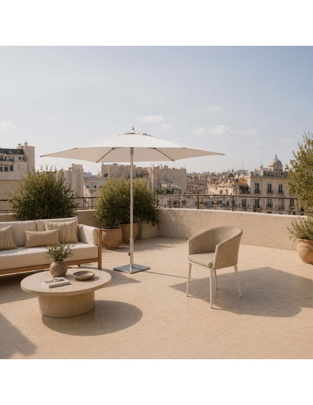 Klika: Center-Pole Patio Umbrella with KlikOpen® Technology