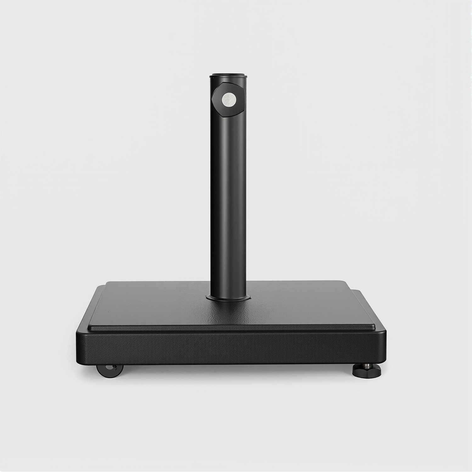 Square Patio Umbrella Base Concrete 44 lbs - Compatible with Klika and Lybra