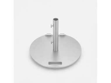 Round Umbrella Base Steel 55 lbs - Compatible with Klika and Lybra