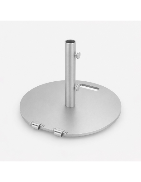 Round Umbrella Base Steel 55 lbs - Compatible with Klika and Lybra