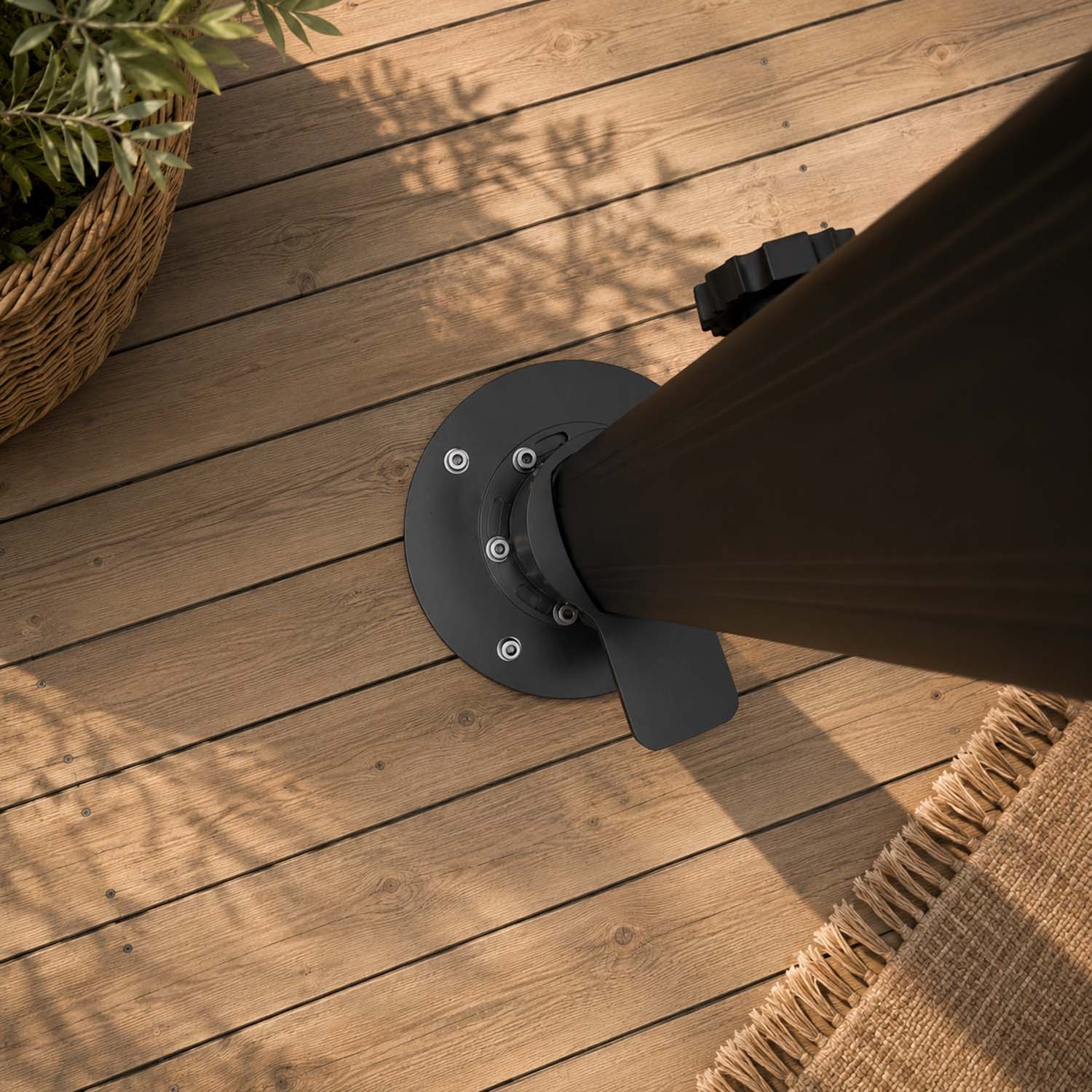 Wood Deck Anchoring Plate - Compatible with Auriga, Cygnus Family and Hydrus 2