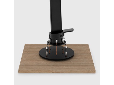Wood Deck Anchoring Plate - Compatible with Auriga, Cygnus Family and Hydrus