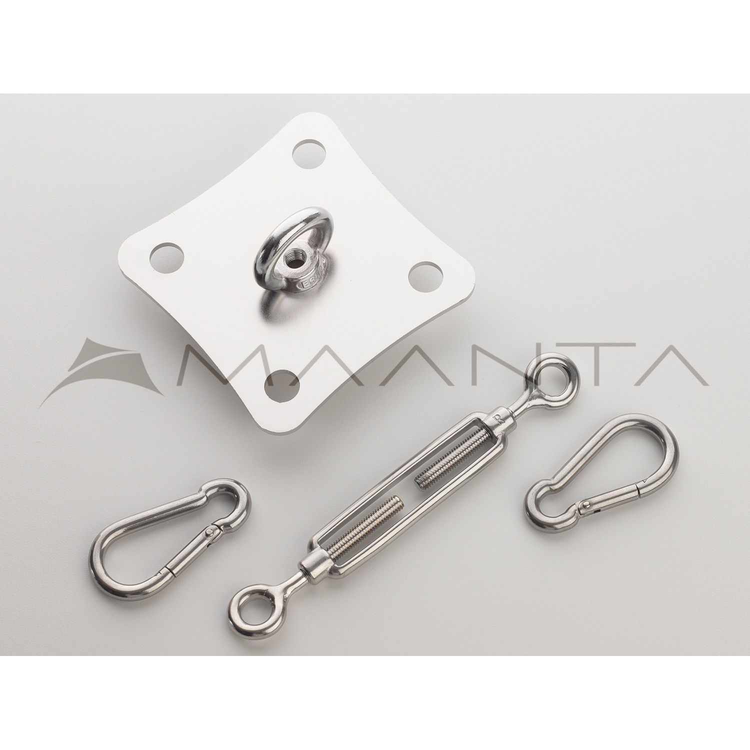 Wall Mounting Kit For Shade Sails Stainless Steel - SimplE INOX