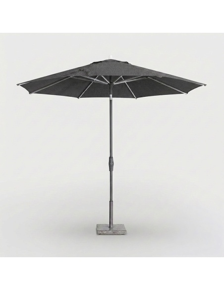 Lybra: Tilting Center Pole Patio Umbrella with EquiTilt® Technology