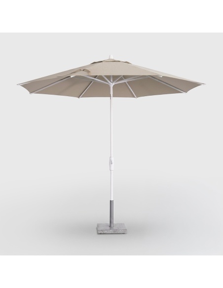 Lybra: Tilting Center Pole Patio Umbrella with EquiTilt® Technology