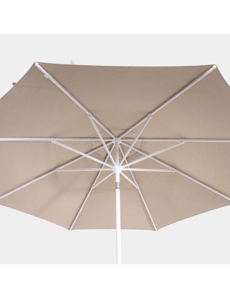 Lybra: Tilting Center Pole Patio Umbrella with EquiTilt® Technology