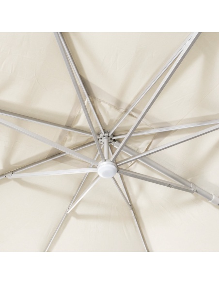 Auriga: Tilting Cantilever Umbrella with Integrated Solar LEDs