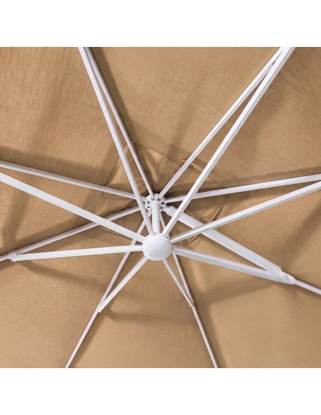 Auriga: Tilting Cantilever Umbrella with Integrated Solar LEDs