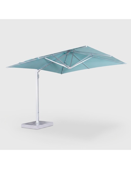 Cygnus: Cantilever Side-Arm Push-Open Patio Umbrella