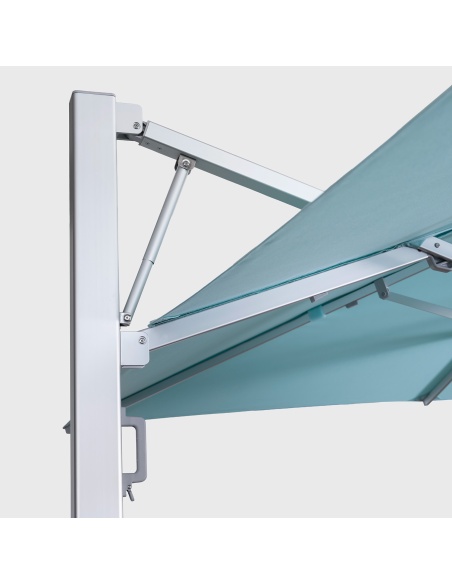 Cygnus: Cantilever Side-Arm Push-Open Patio Umbrella