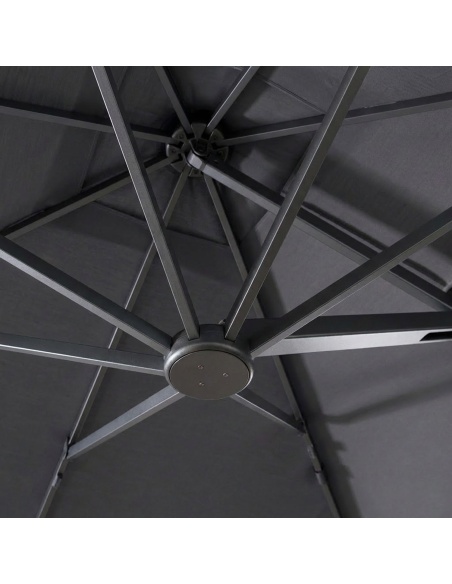 Cygnus: Cantilever Side-Arm Push-Open Patio Umbrella