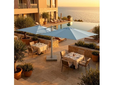 Cygnus Duo: Double Cantilever Umbrella