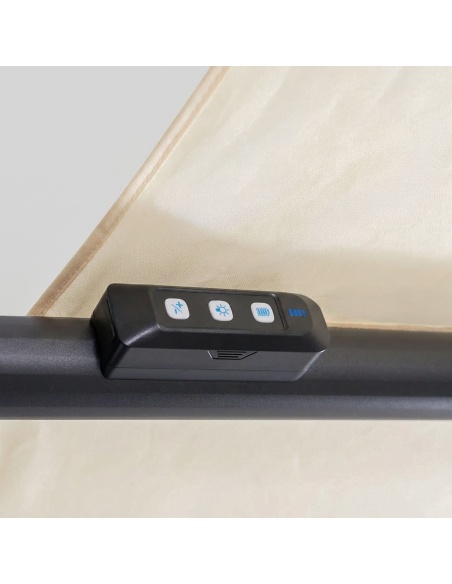 Auriga: Tilting Cantilever Umbrella with Integrated Solar LEDs