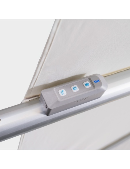 Auriga: Tilting Cantilever Umbrella with Integrated Solar LEDs