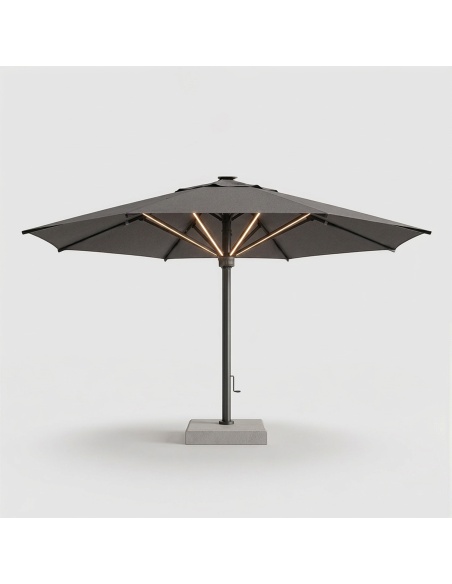 Hydrus: Professional Center-Pole Umbrella 16'5"×16'5" and Ø19'8"