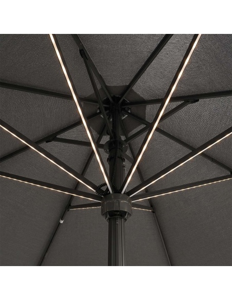 Hydrus: Professional Center-Pole Umbrella 16'5"×16'5" and Ø19'8"