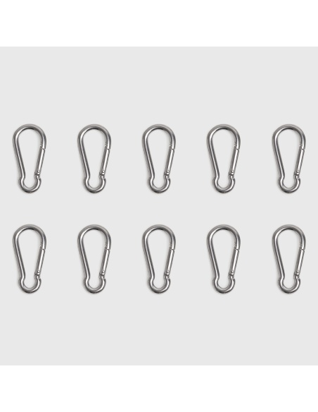 Professional Stainless Steel D70 Snap Hook For Shade Sails 1,212 lbs Capacity
