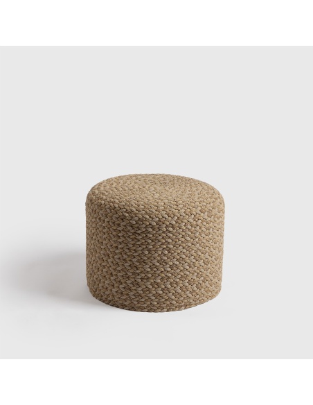 Thyrea: Woven Outdoor Pouf, Designed by Maanta