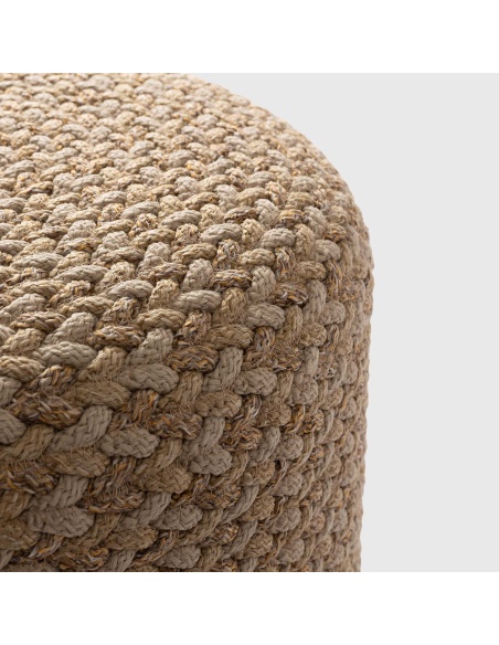 Thyrea: Woven Outdoor Pouf, Designed by Maanta