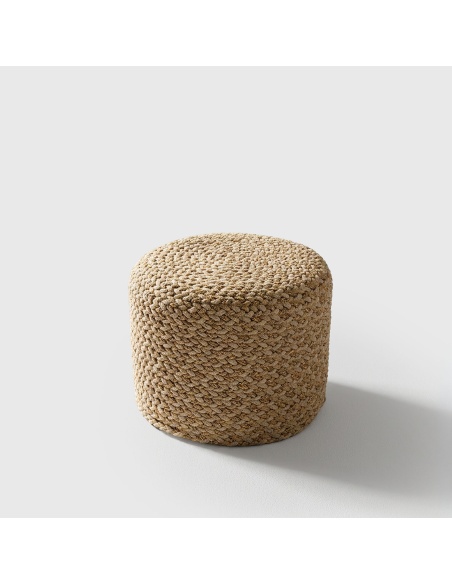 Thyrea: Woven Outdoor Pouf, Designed by Maanta