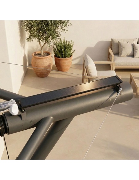 Elicro: The First Solar-Powered Motorized Sail Umbrella