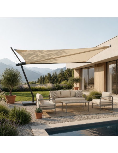 Elicro: The First Solar-Powered Motorized Sail Umbrella