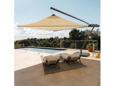 Elicro: The First Solar-Powered Motorized Sail Umbrella