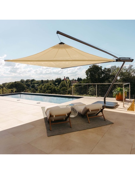 Elicro: The First Solar-Powered Motorized Sail Umbrella