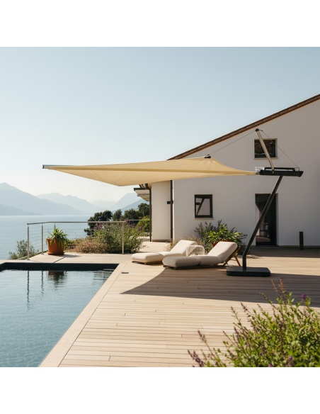 Elicro: The First Solar-Powered Motorized Sail Umbrella
