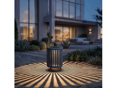 Filara: modern solar lamp - designer solar light for patio and outdoor