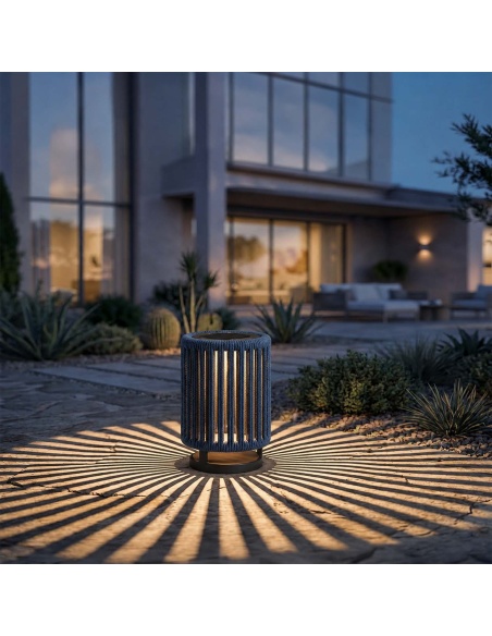 Filara: modern solar lamp - designer solar light for patio and outdoor