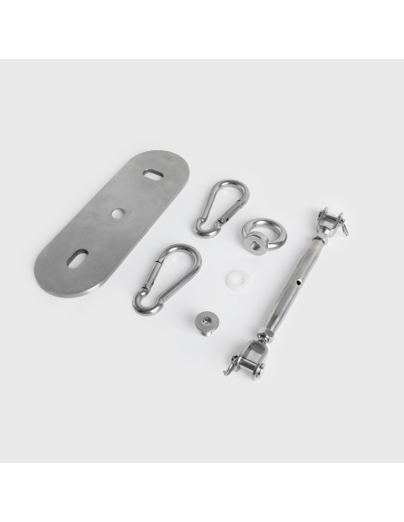 Sartya: Wall Plate Kit for Shade Sails on Insulated Walls