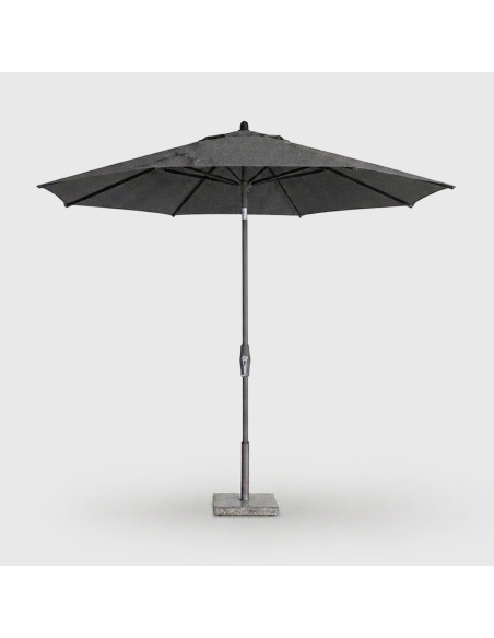 Lybra: Tilting Center Pole Patio Umbrella with EquiTilt® Technology