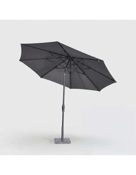 Lybra: Tilting Center Pole Patio Umbrella with EquiTilt® Technology