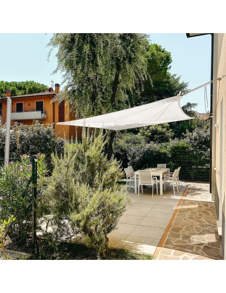 Solaria waterproof - our best radial cut shade sail