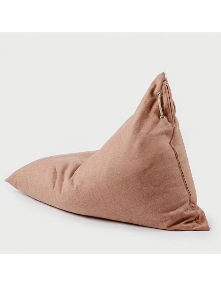 Thera Maxi: XL Outdoor Bean Bag Chair in Bouclé, Rain & UV Resistant