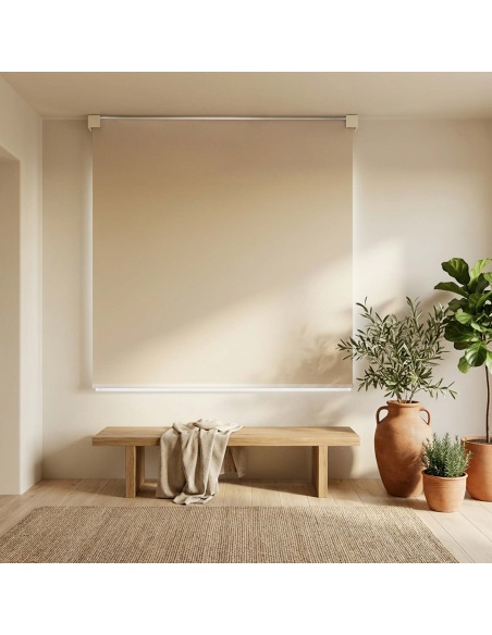 Custom Blackout Roller Shade, Kyma Blend Blackout