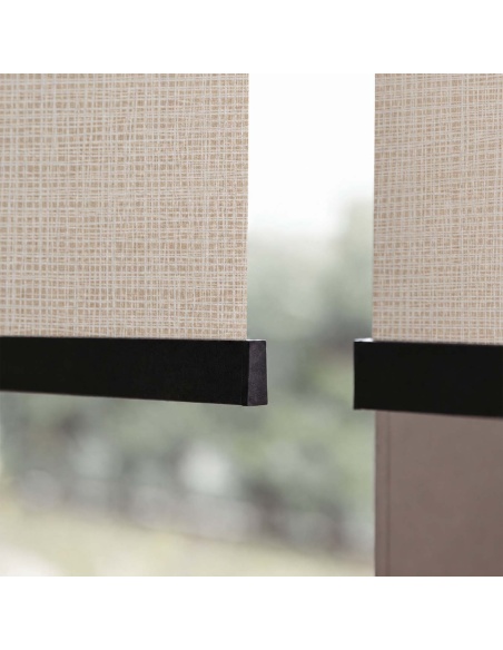 Indoor Blackout Roller Shade, Recta Canvas Blackout