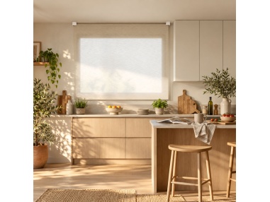 Indoor Light-Filtering Roller Shade, Recta Horizon