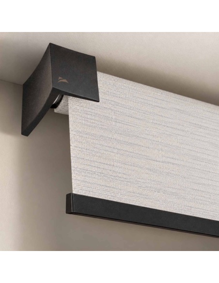 Custom Sheer Roller Shade, Kyma Satin