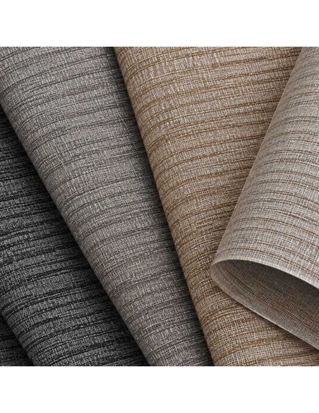 Custom Striped Light-Filtering Roller Shade, Kyma Fine Line