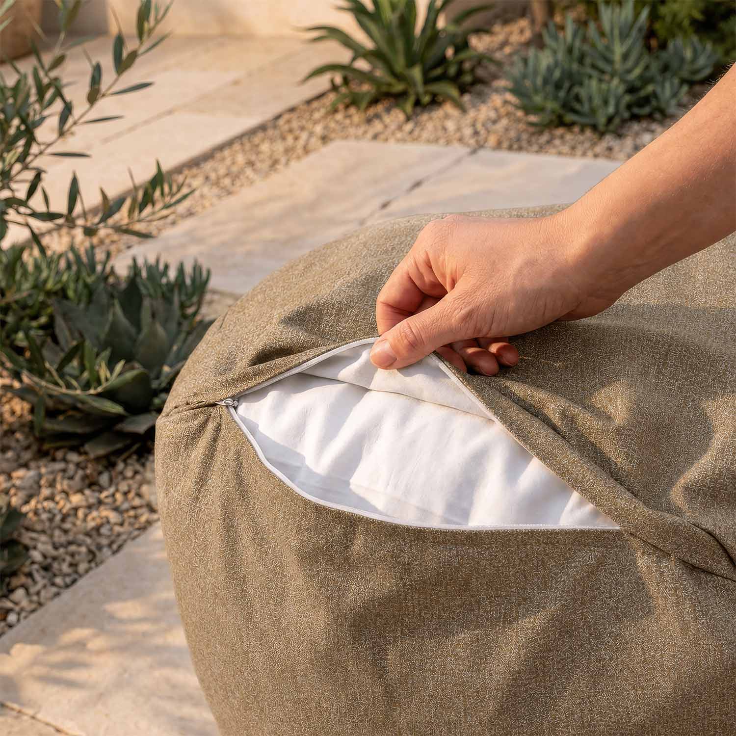 Removable and washable cover