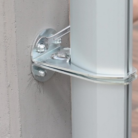 pole mounting instructions for perimeter walls 4