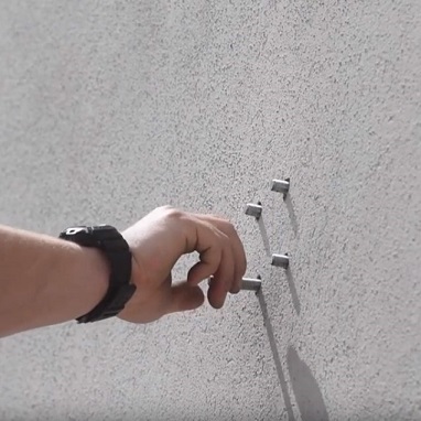 threaded rods on wall kits shade sails