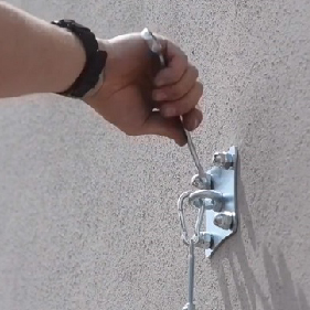 fix wall plates for shade sails