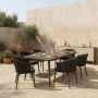 Conviva - Outdoor aluminum dining table