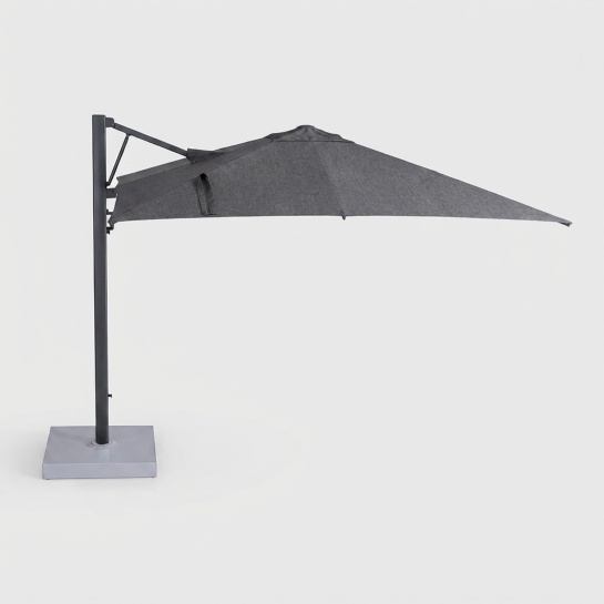 arm patio umbrella Square Cantilever Wrench Umbrella 2.5M Double Top Squar SHAPE 6 Cantilever Umbrellas | Maanta