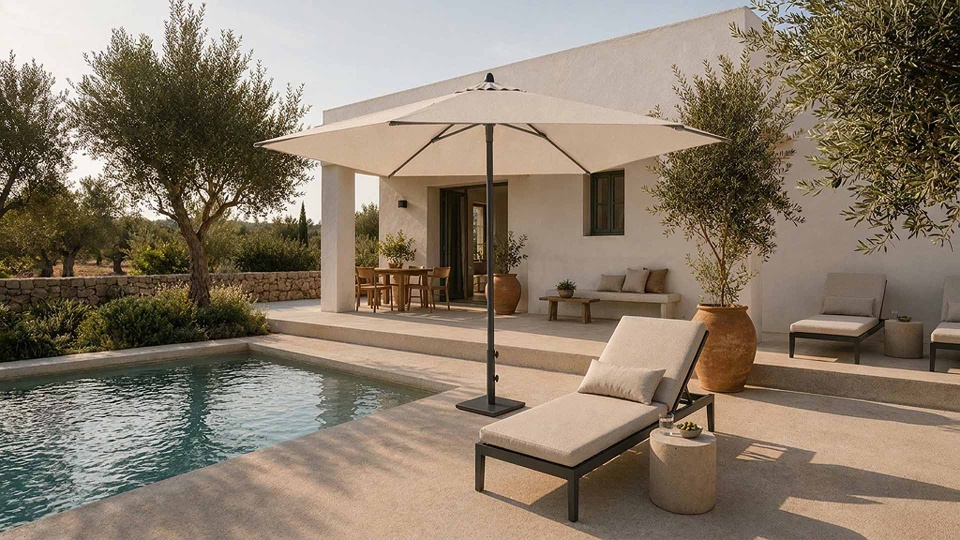 designer outdoor patio umbrellas SUPERJARE 13FT Umbrella for Patio, Double sided Pool with Fade Resistant Canopy, Large Table Umbrella for Deck, Market, Backyard Unrivaled in its size and beauty Modern Patio Umbrellas | Cantilever